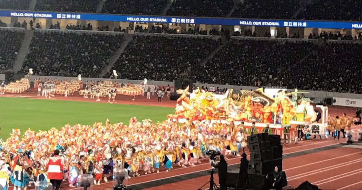 五輪オープニングイベントが開催された新国立 今後も「感動」生む場所に