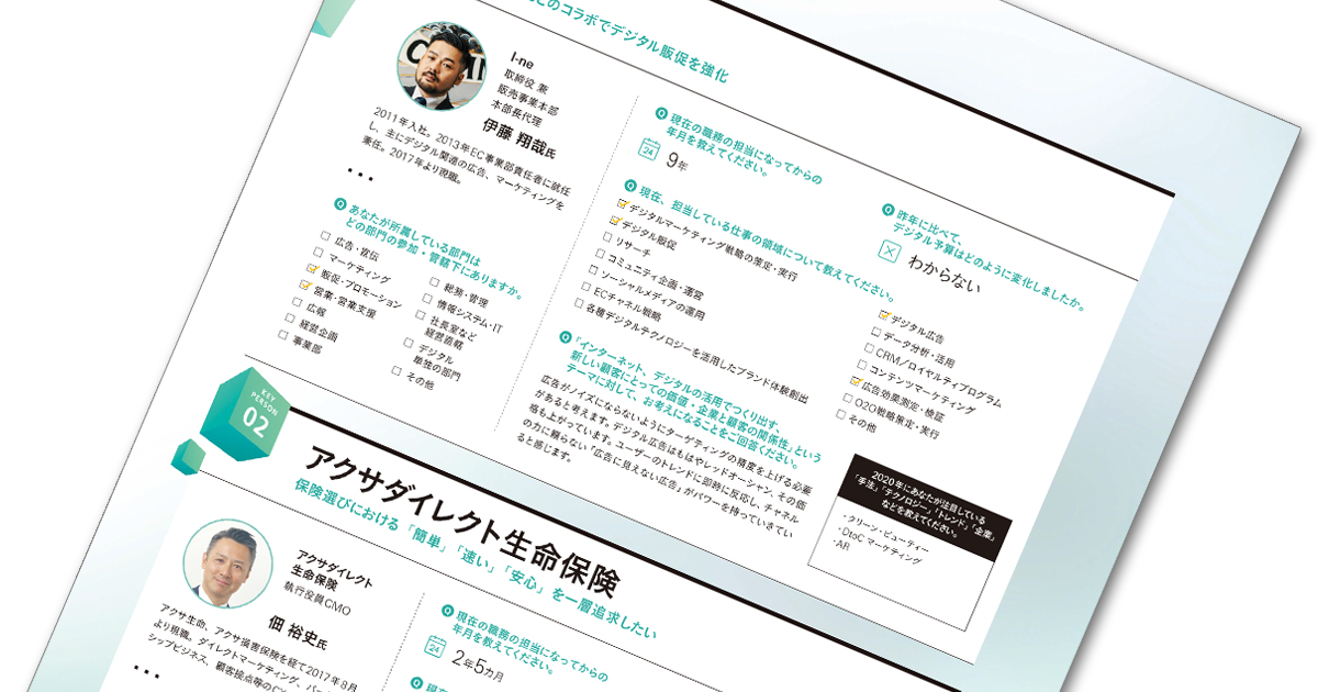 顧客視点でDXを推進！ 注目のマーケター27名の挑戦 Vol.1