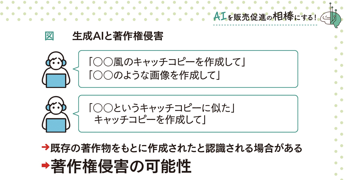AI活用の注意ポイントをおさらい、気をつけたい著作権とは？