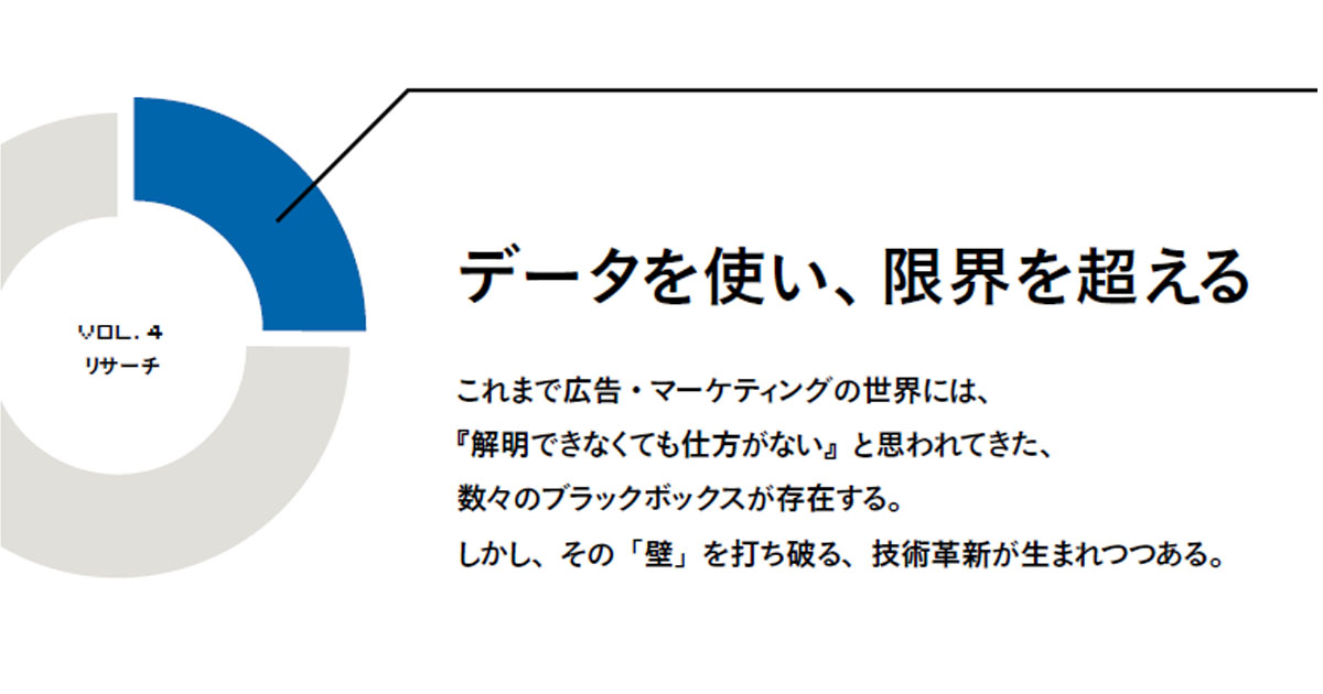 [PR] データを使い、限界を超える―リサーチの場で始まる、DMP活用