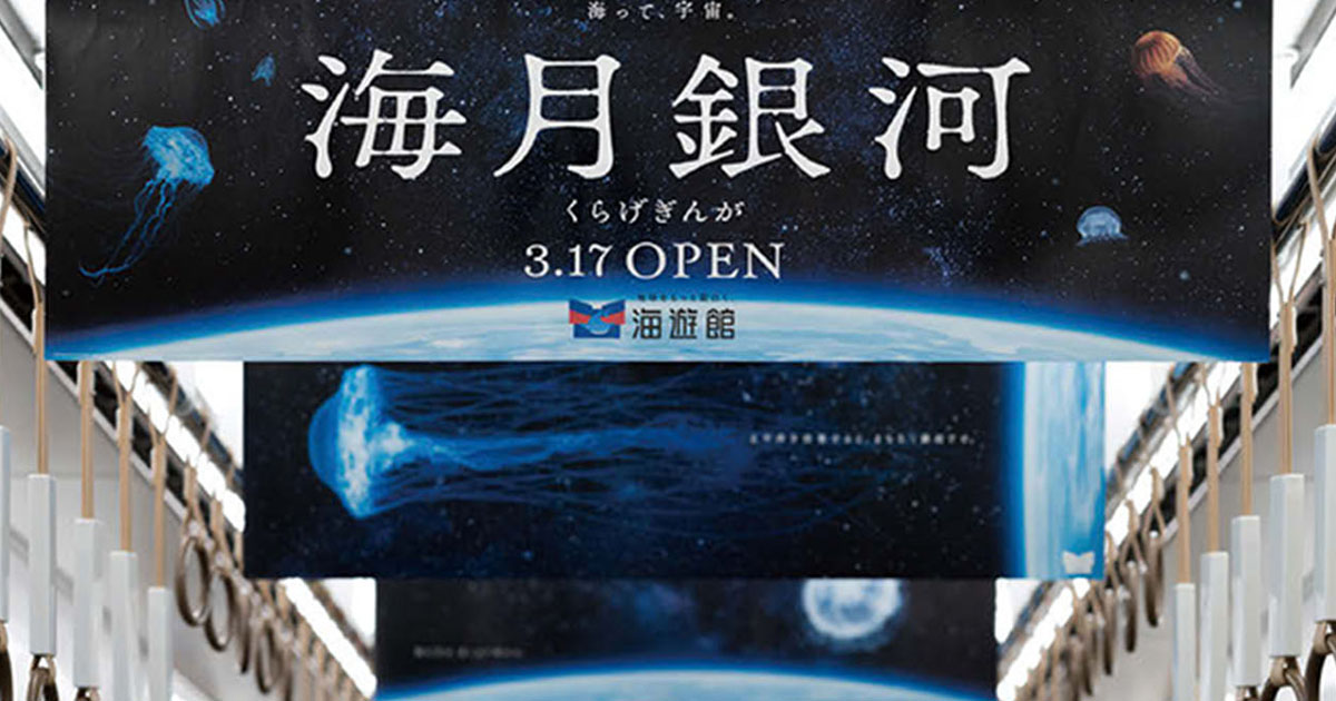 クラゲの美しさを正攻法で表現したビジュアル