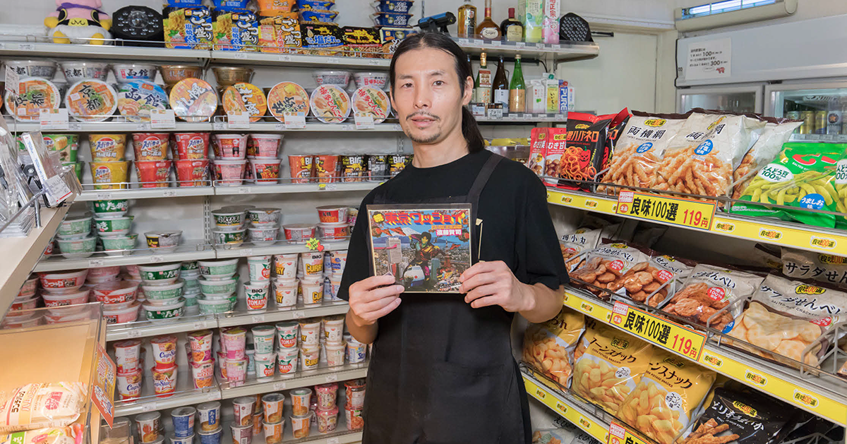 コンビニで中古レコードを販売 店内ではDJイベントも開催
