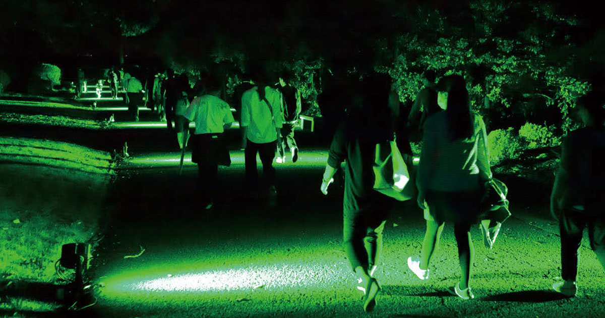 GYOEN NIGHT ART WALK 新宿御苑 夜歩（よあるき）