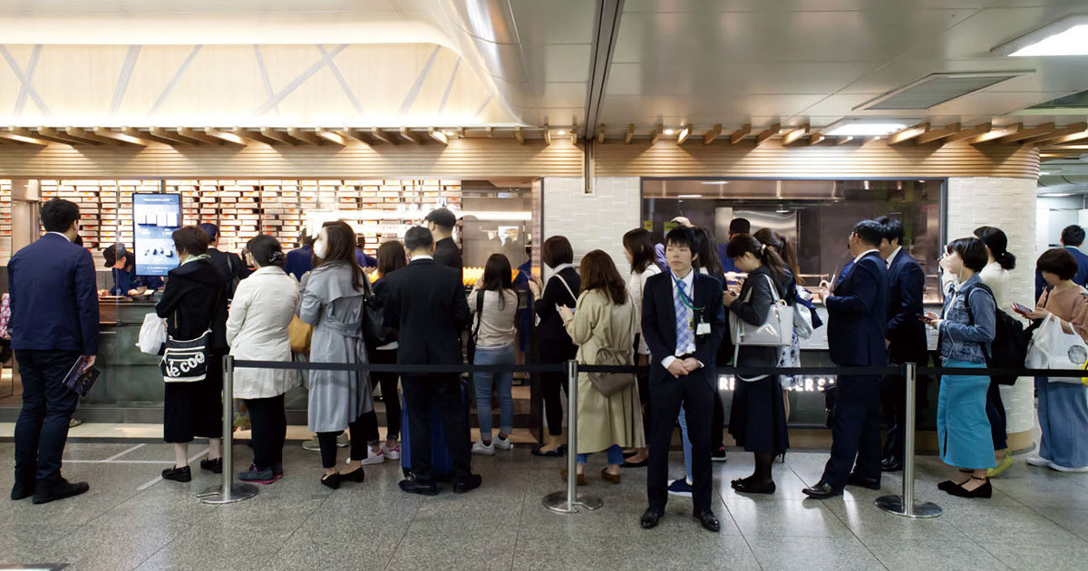 「焼きたて」を土産菓子でも提供 BAKEのバターサンド専門店が東京駅にオープン