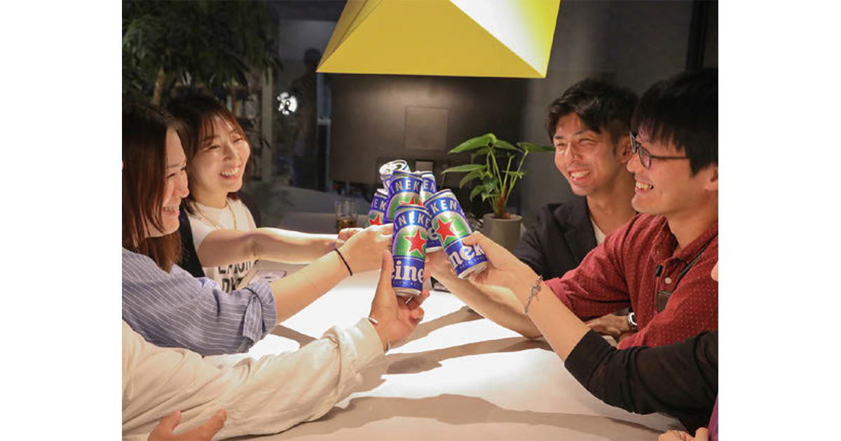 ハイネケンがノンアルビール発売、オフィスでサンプリングを実施