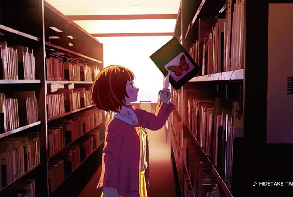 自然との共生をテーマにアニメでアピール