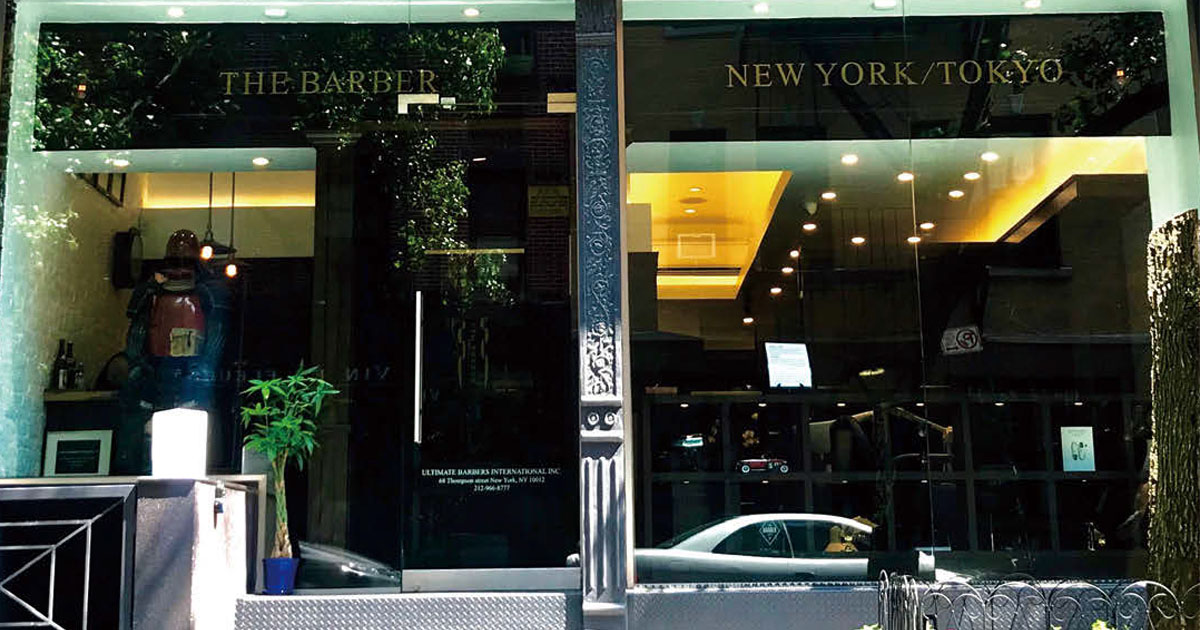 日本発の理容室「THE BARBER」がSOHOにオープン