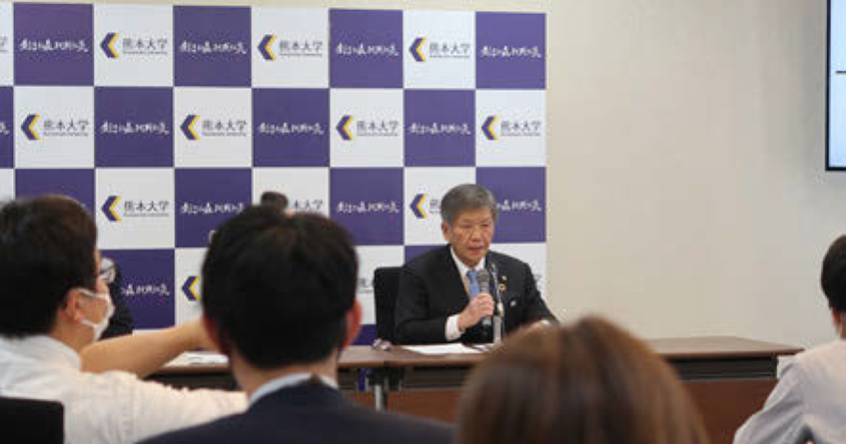 「記者懇談会」や「学生広報スタッフ」を通じ熊大の魅力をステークホルダーに発信