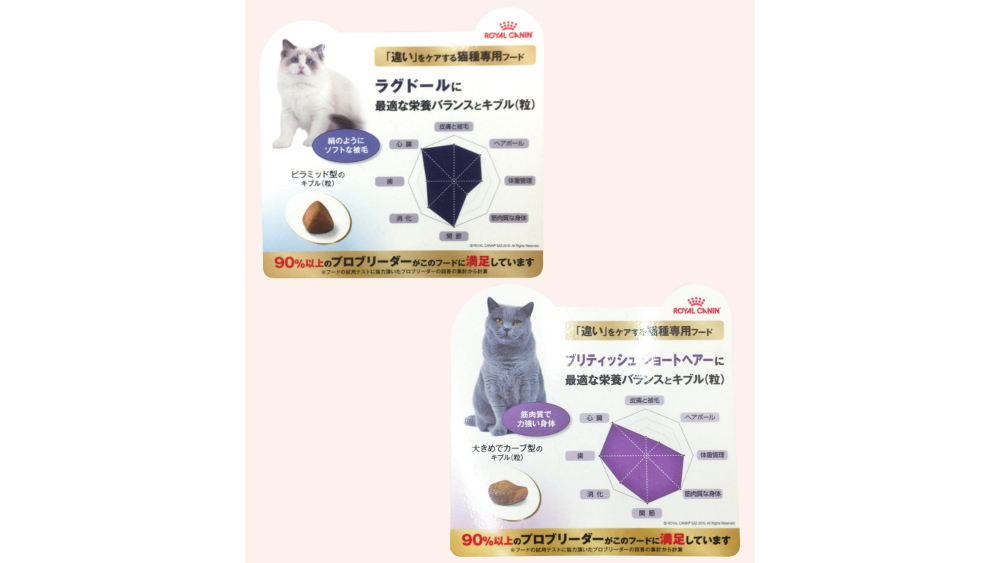 買い物客を迷わせない　一目でわかる商品特徴POP