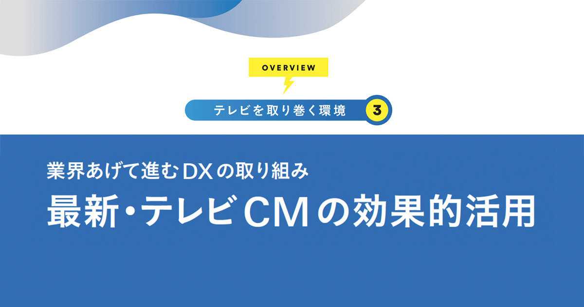 スマート・アド・セールスが浮き彫りにした、テレビCM枠の『不思議』