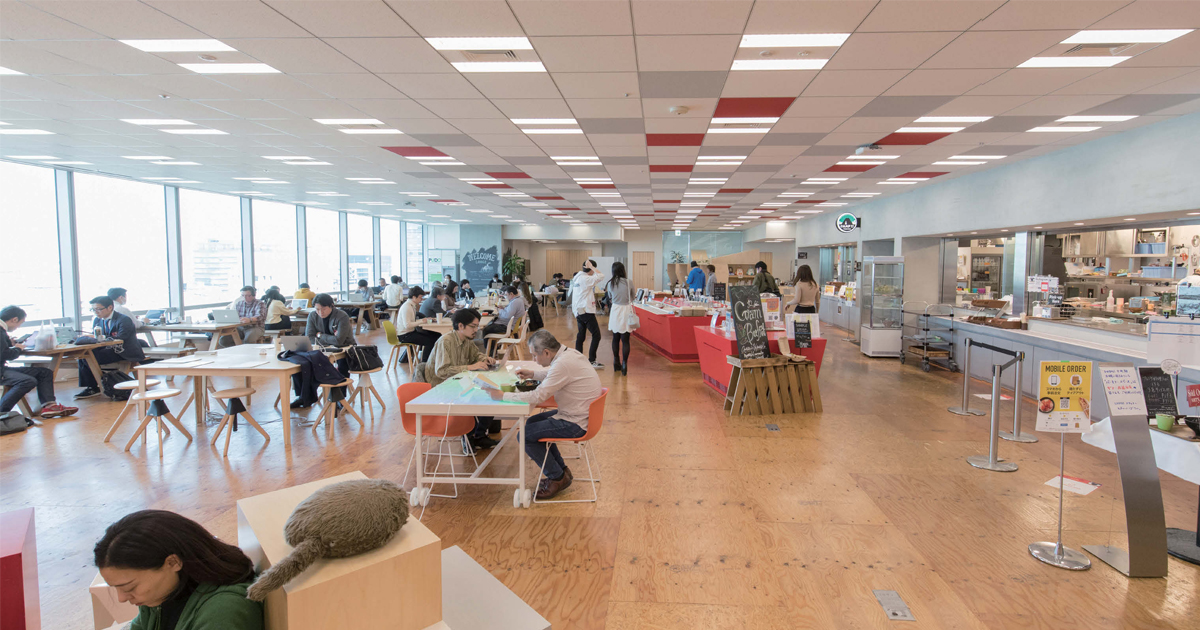 最先端のビジネスが生まれる場として会社の垣根を超えた出会いを支援