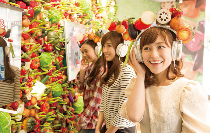 “女性層”を新たに開拓！甘いささやきと彩り野菜の誘惑