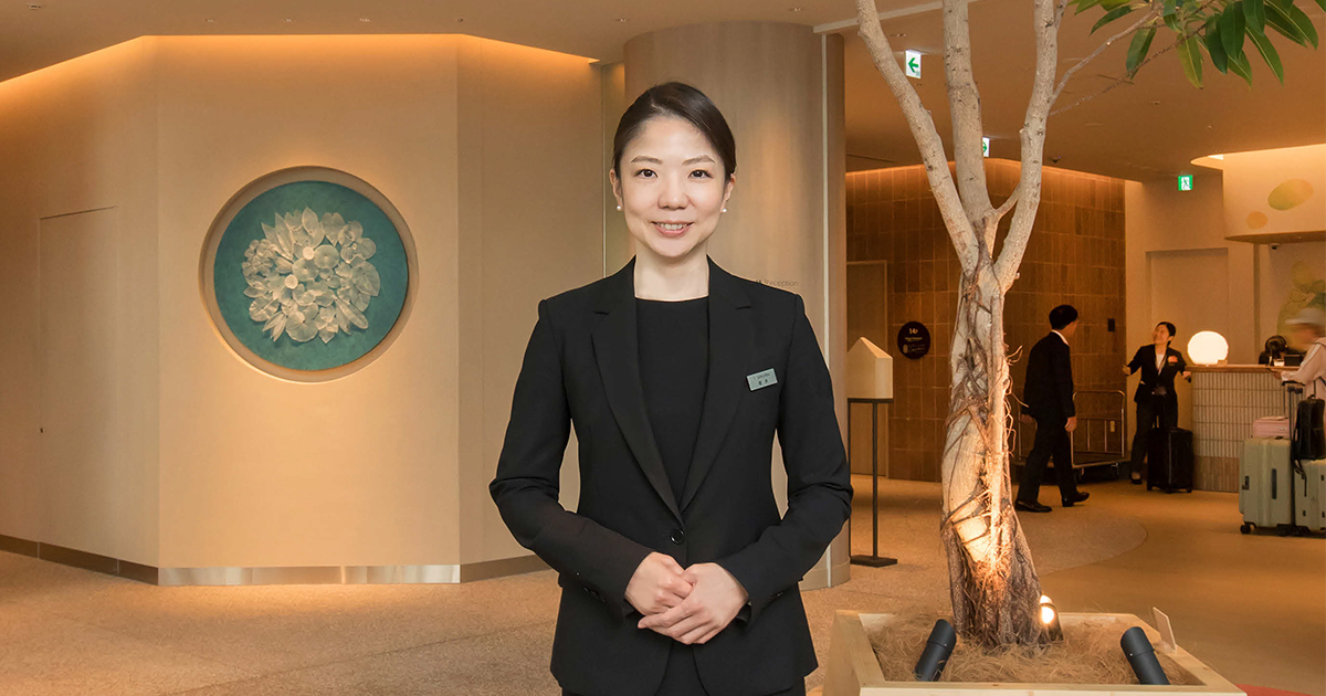 安心感と温かい歓迎で織り成す　「三井ガーデンホテル」ホテリエの接客術