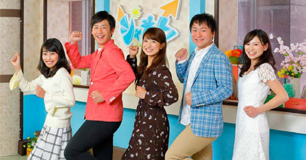 千葉テレビの朝は「シャキット」ロビーから生中継