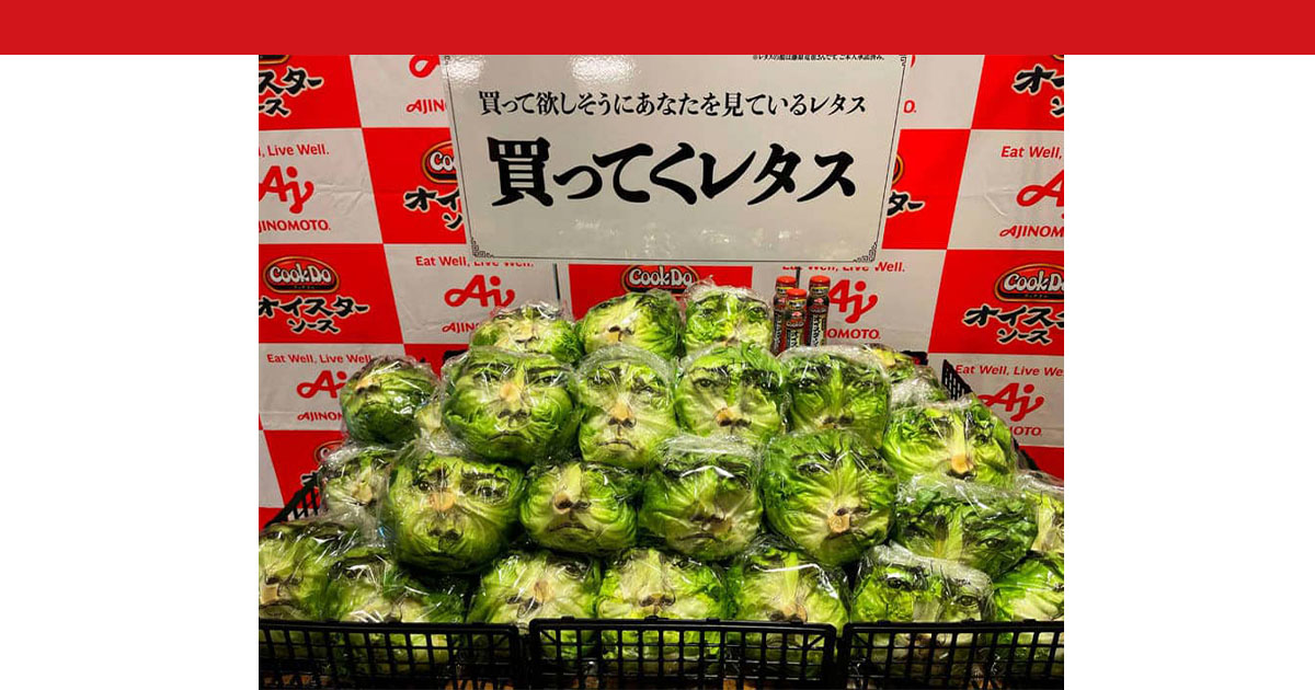 藤原竜也が顔面協力「買ってくレタス」 フードロス削減で「Cook Do」の
