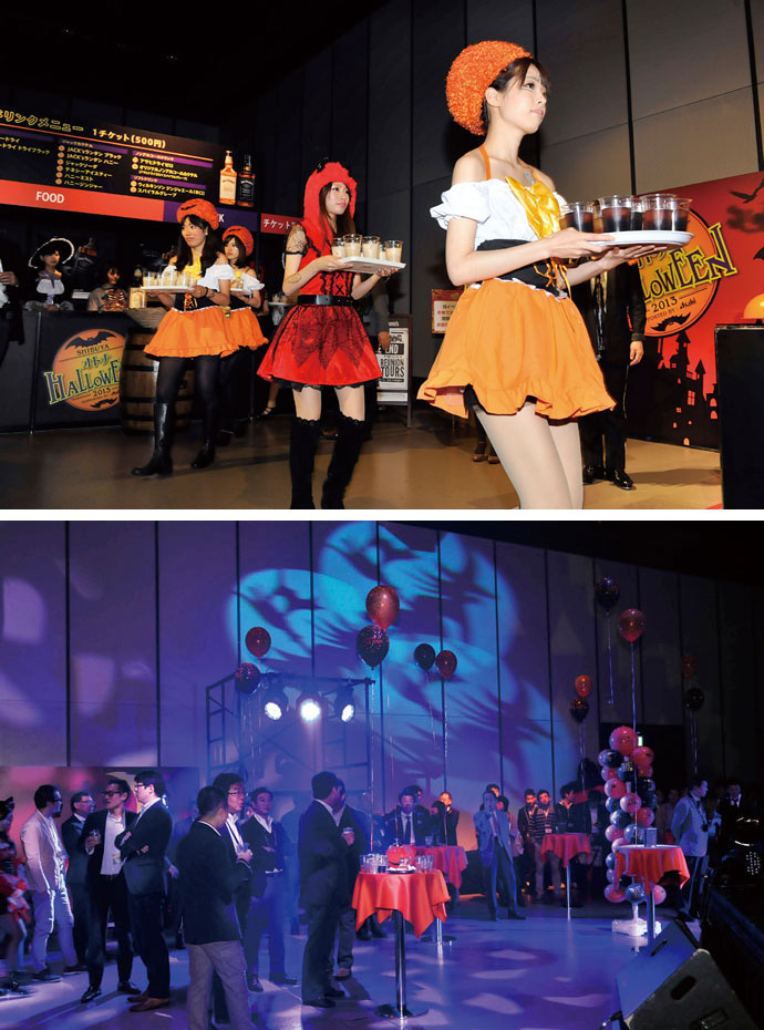 渋谷の商業施設を「ハロウィン」でジャック！一夜限定バーに850人来場