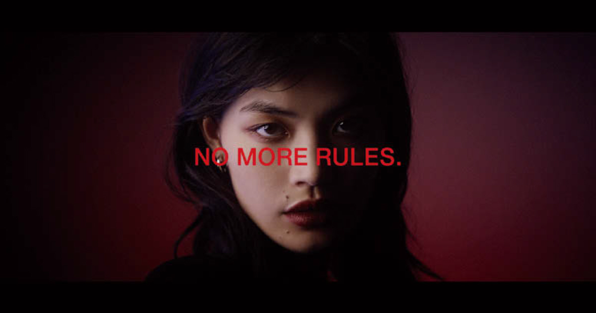 [PR] 「NO MORE RULES.」を軸にしたKATEのブランドムービー