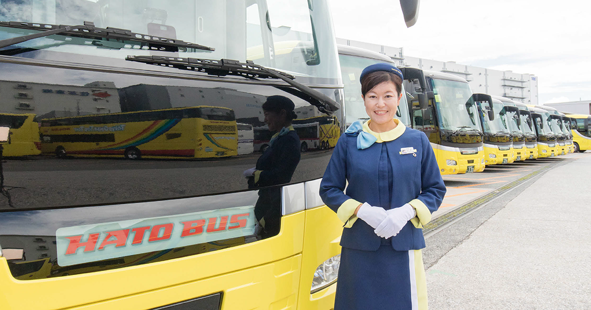はとバスガイド歴20年以上　乗客全員が楽しい時間を過ごせる接客術