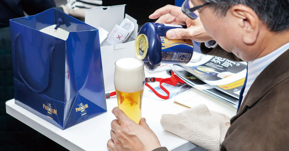 「神泡」プロモーション軸に前年比101％の販売目指す