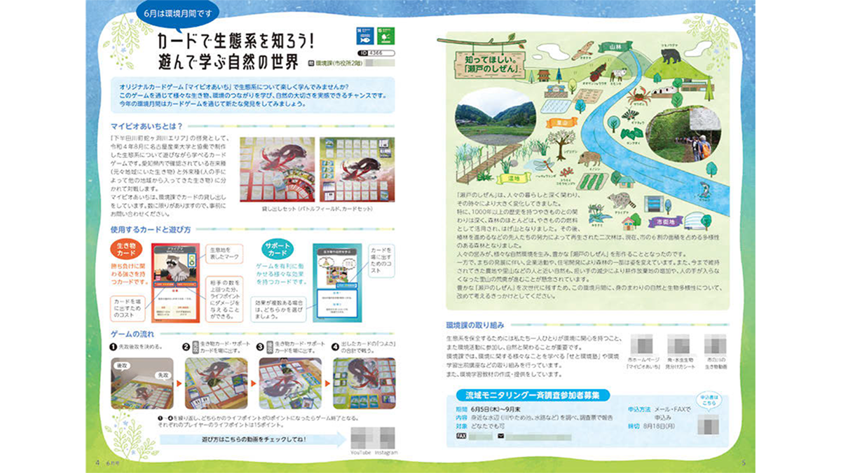 自治体広報誌の切り口・注目テーマ「環境月間」