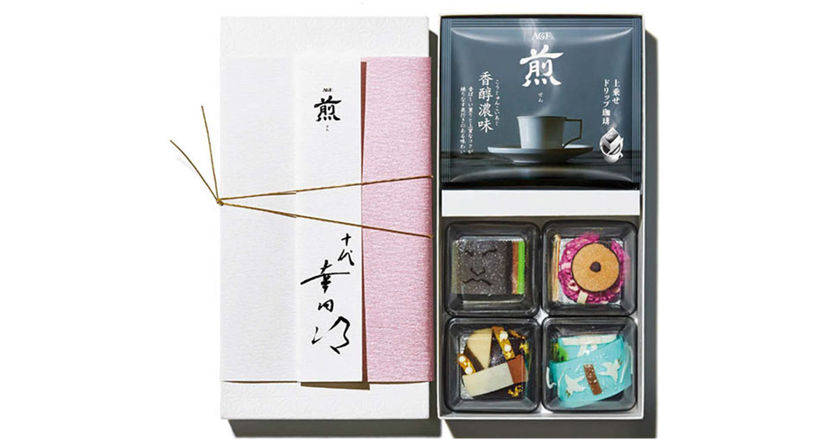 [PR] AGF、コーヒーとオリジナル和菓子をセット販売 歌舞伎座ほか