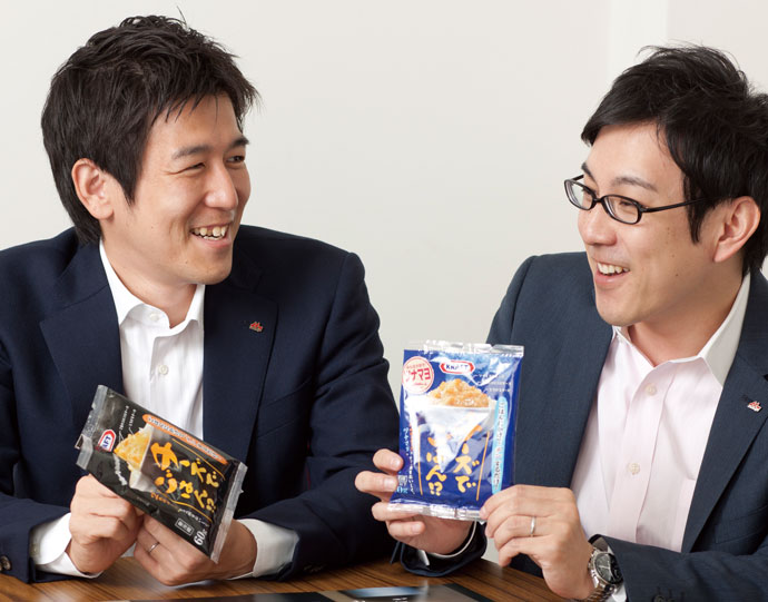 田口義大氏(左)見上 亮氏(右)