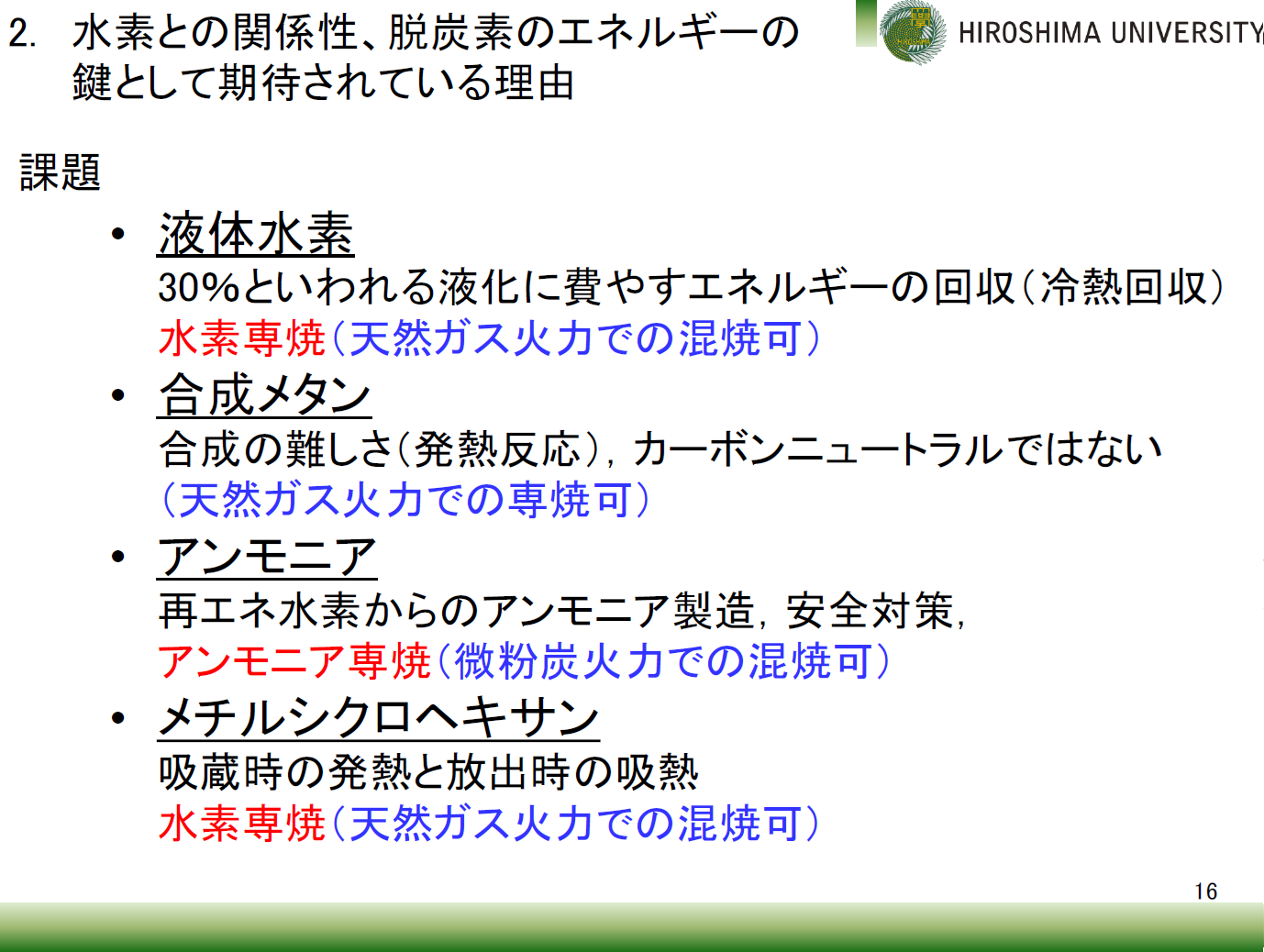 次世代エネルギー解説講座～アンモニア・水素・eメタン編～