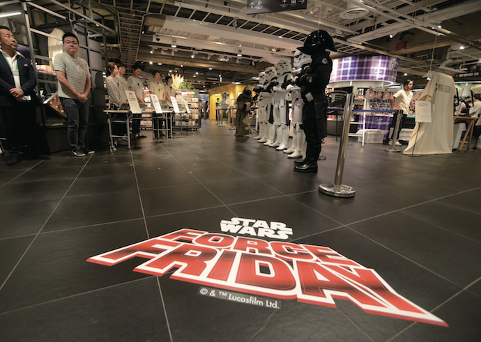 キャラクター関連の売上は過去最大規模、ロフトのスター・ウォーズイベント