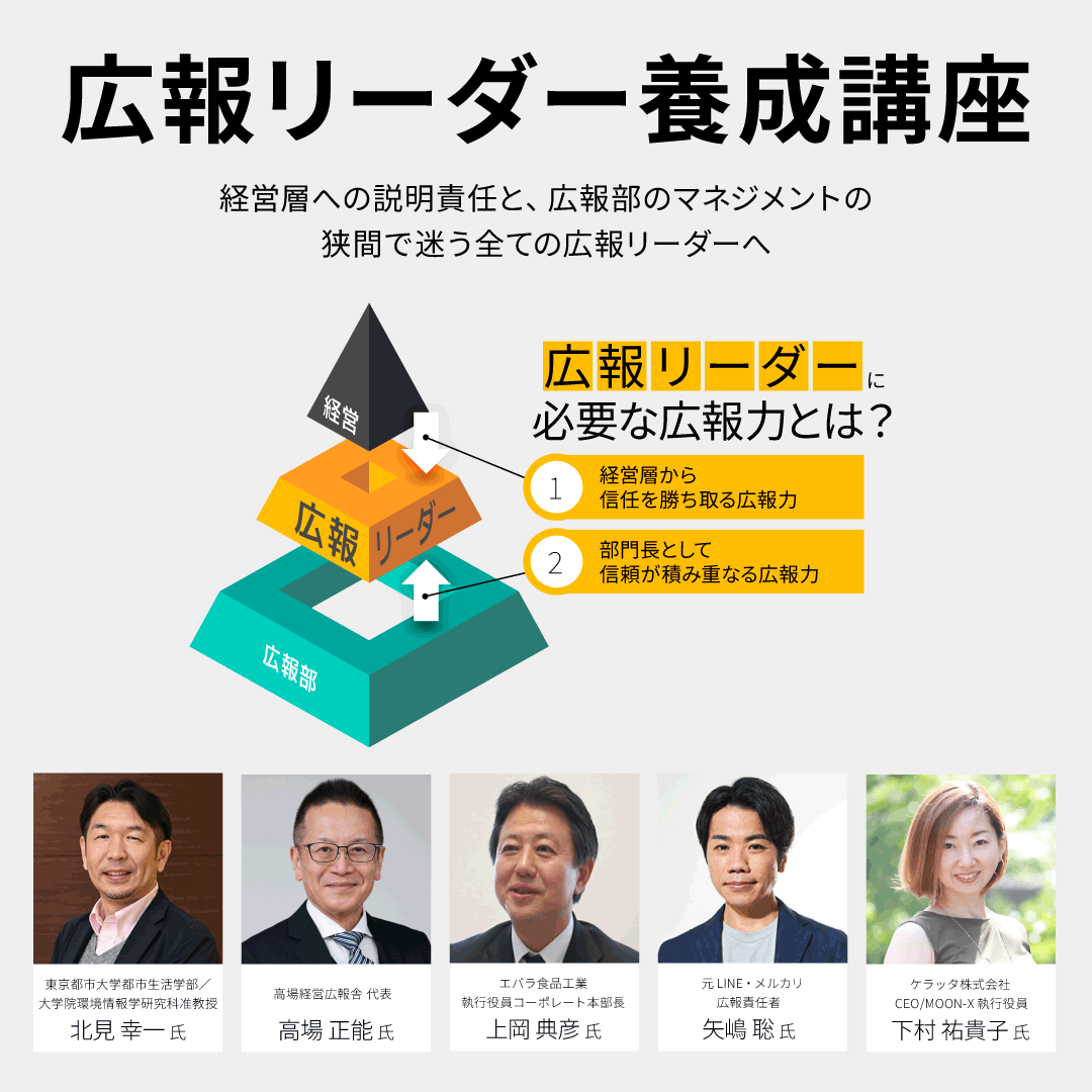 広報リーダー養成講座のアイキャッチ画像