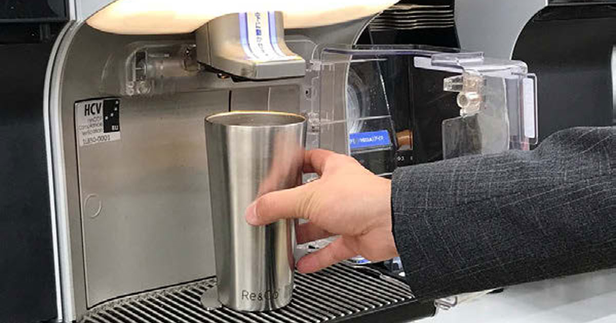 [PR] ローソンが店内コーヒーサービスでリユースカップの提供実験に参画