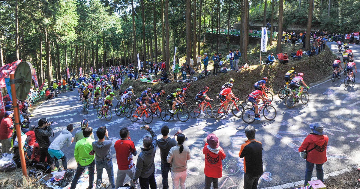 地域密着型でサイクルロードレースを若者も楽しめるスポーツに