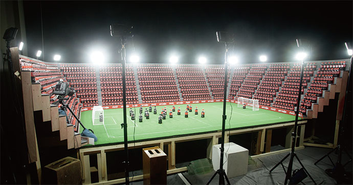 W杯試合中に即興でVine動画を制作　日本コカ・コーラの「Happy Stadium」