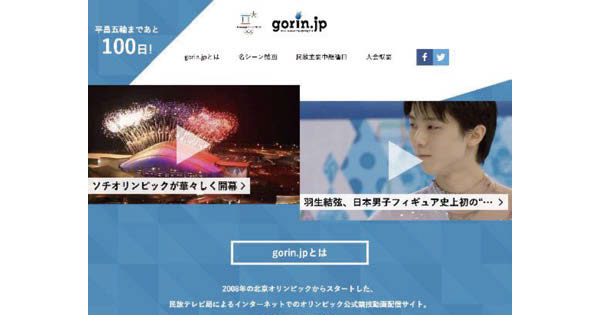 民放連、平昌（ピョンチャン）冬季五輪で放映する主要種目発表