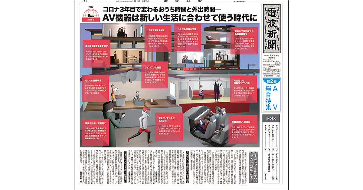 エレクトロニクス業界の専門紙『電波新聞』の編集方針は？