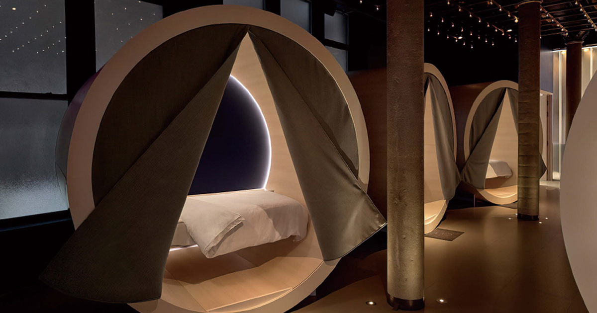 寝具ブランド「Casper」の睡眠を豊かにする店舗設計