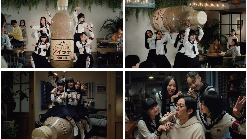 新しい学校のリーダーズ　クラフトボス　ポスター 新しい学校のリーダーズ」起用で新発売を「ソイやっ！」と