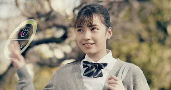 女子高生の恋を通して描く企業メッセージ