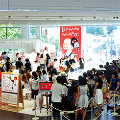 2カ月で5万人来場、アイス「ピノ」期間限定店の企画書
