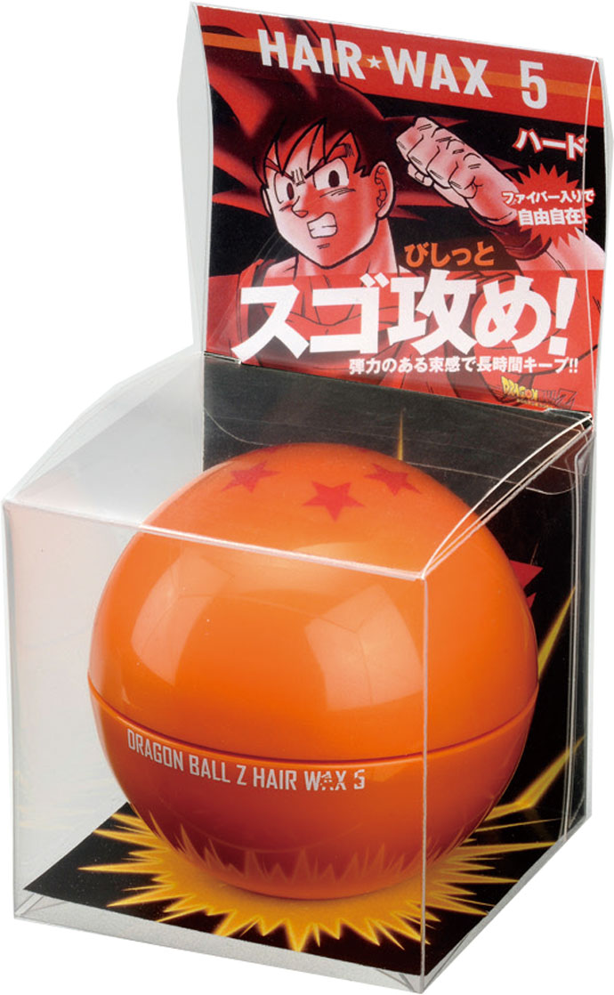 『ドラゴンボールZ』ヘアワックス、キャラクターの良さを活かした男性用化粧品