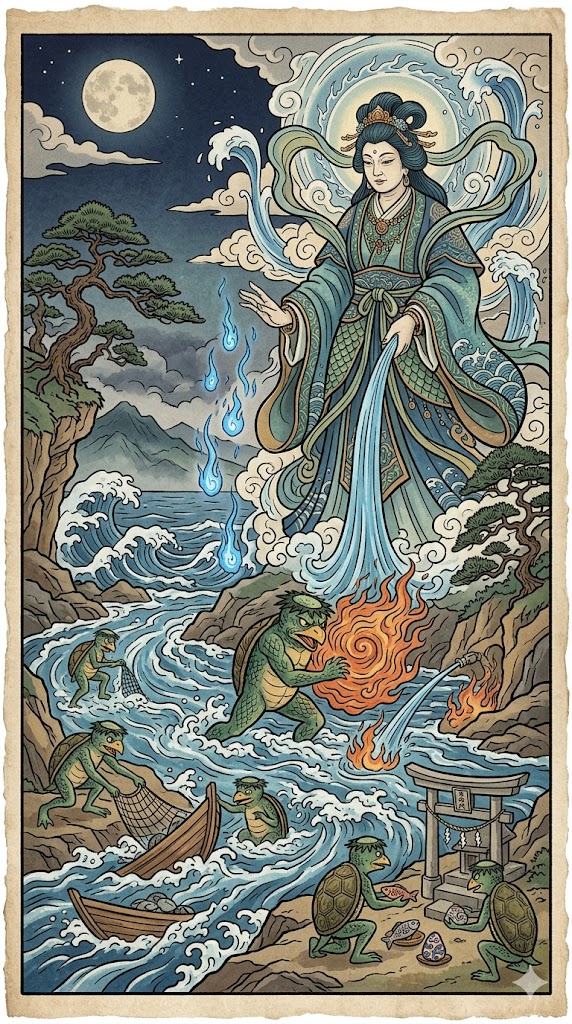 水虎様と水神様 (すいこさまとすいじんさま)