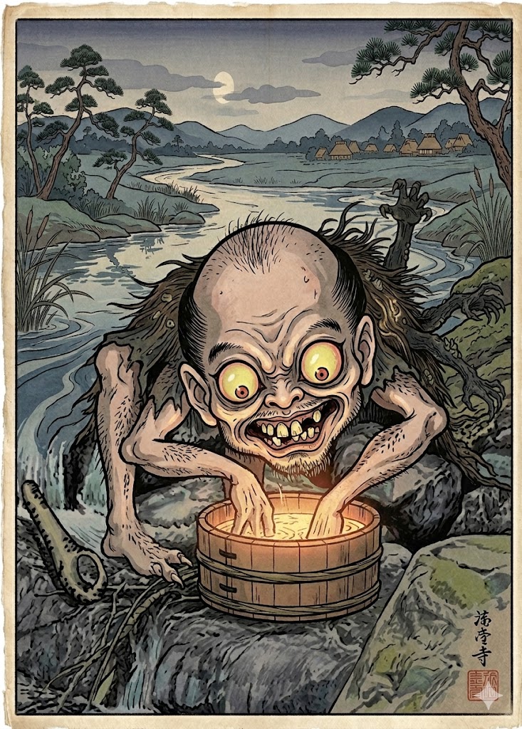 小豆とぎ (あずきとぎ)