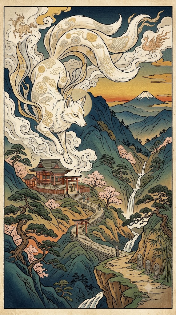 大山の狐神 (おおやまのきつねがみ)