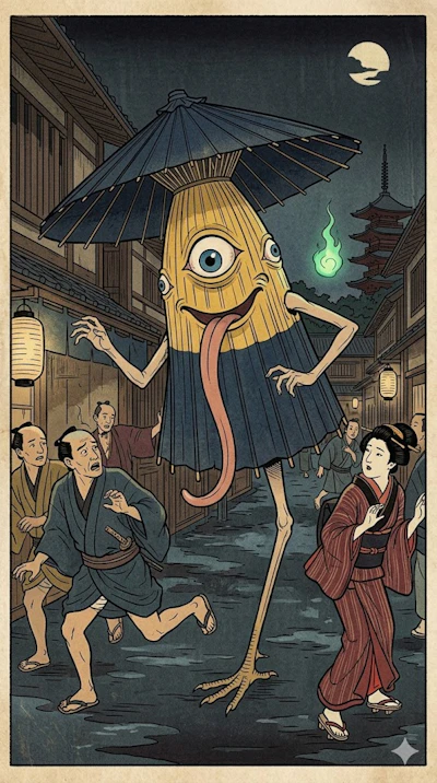 傘化け (かさばけ)