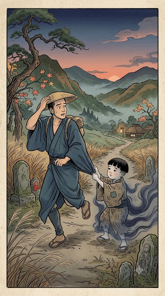 袖引き小僧 (そてひきこぞう)