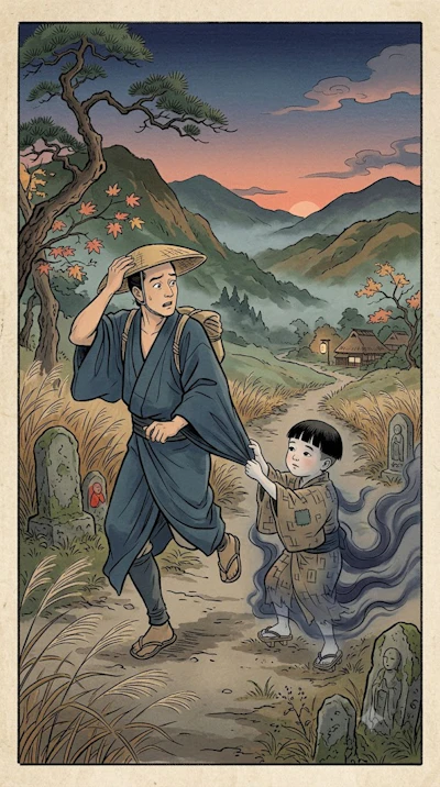 袖引き小僧 (そてひきこぞう)