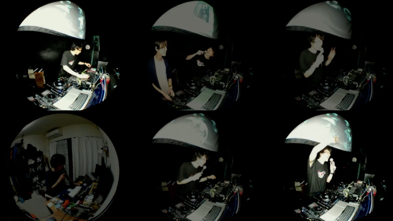MC Performance using Video Looper System