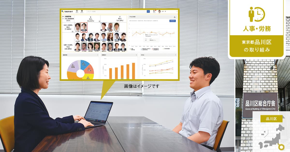 職員の人材情報を一元化し、データに基づく評価・育成基盤を構築