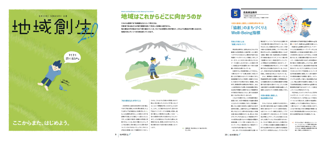 これまでの地域創生を問い直す 地域創生Coデザイン研究所×ポニポニ共同制作 コンセプトブック『地域創生2.0』を発行