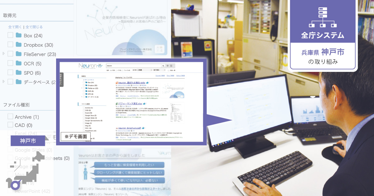 資料検索時間86.6%減の先端技術で、膨大な電子データを活きた資産に