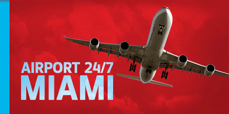 マイアミ国際空港24時
